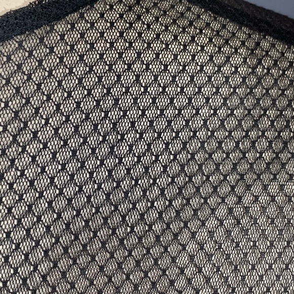 Bebe illusion sleeveless lace bandage ruched top - Picture 9 of 11